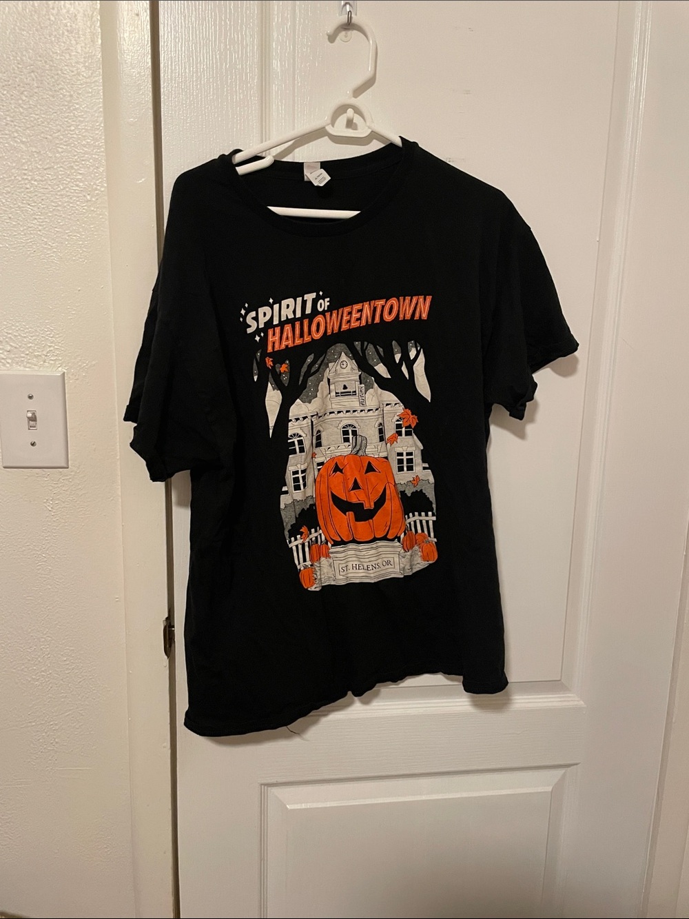 Spirit of Halloweentown Black Halloween T-Shirt